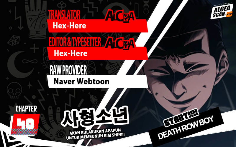 Komik Death Row Boy Chapter 40 gambar nomor 1