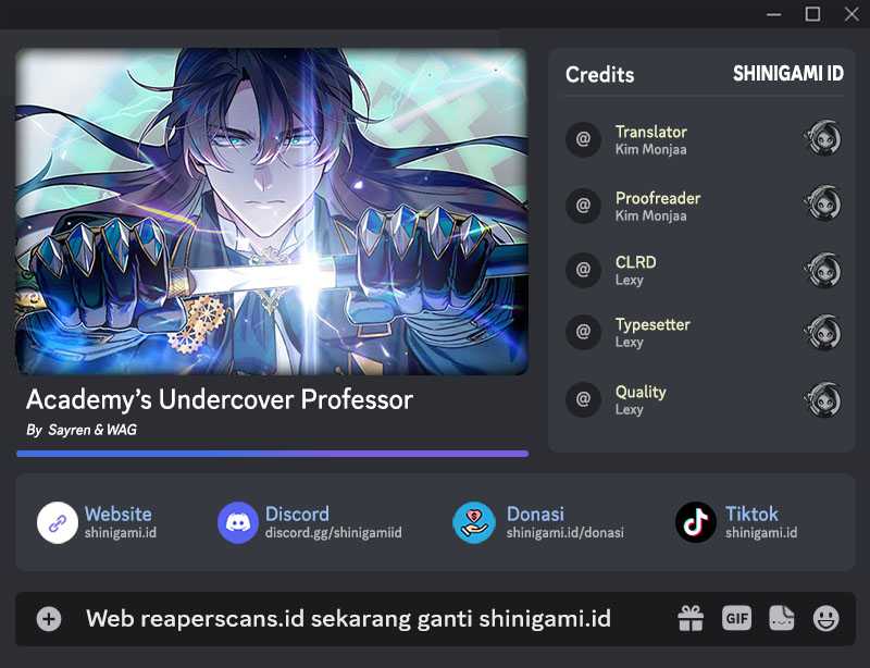 Komik Academy’s Undercover Professor Chapter 47 gambar nomor 1