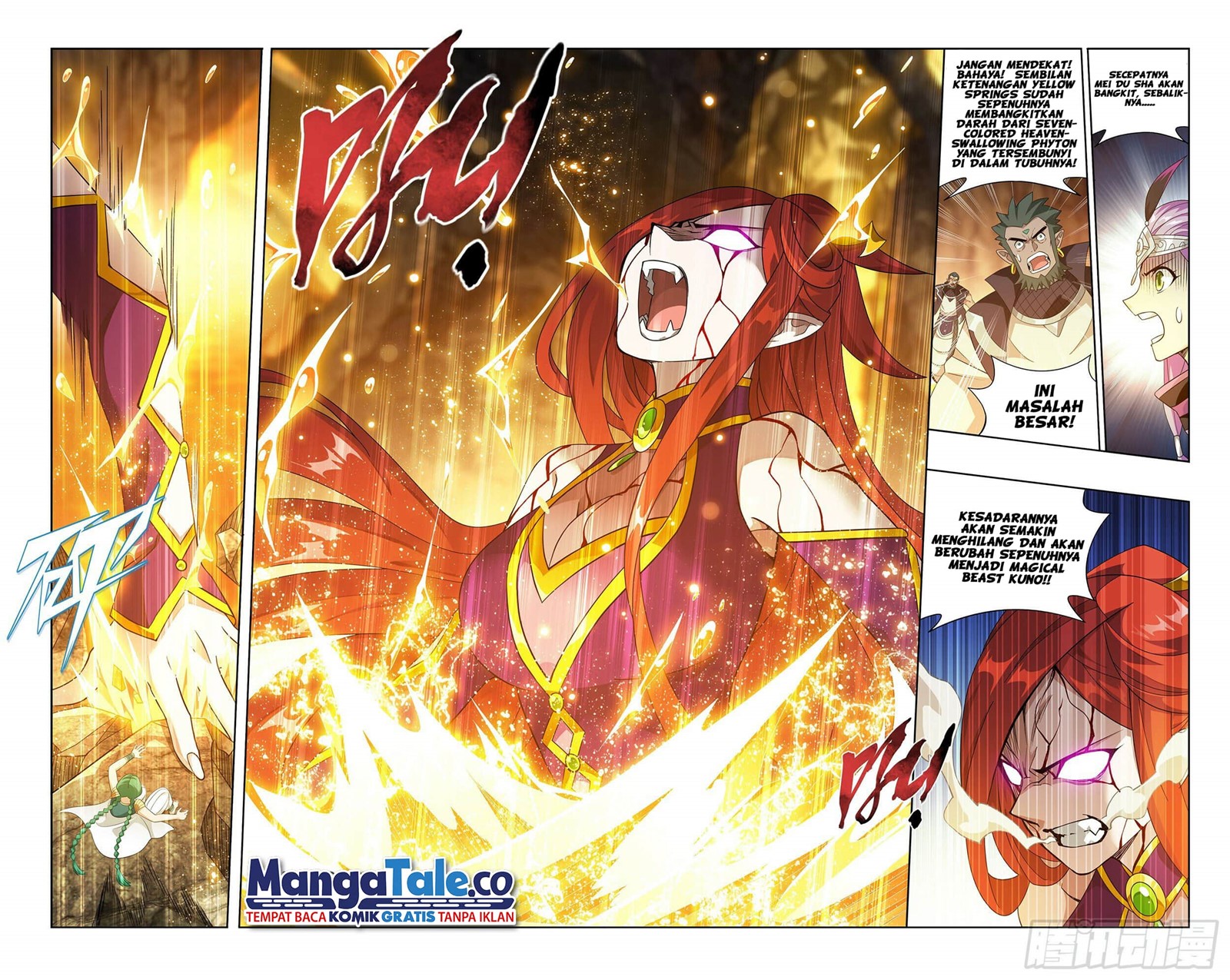Battle Through the Heavens Chapter 393 Gambar 20