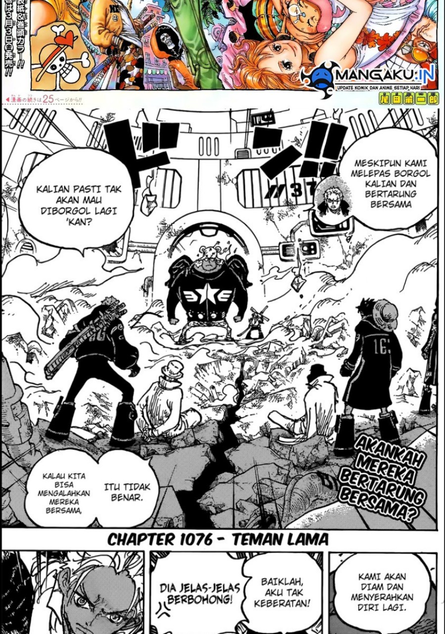 One Piece Chapter 1076 Gambar 3