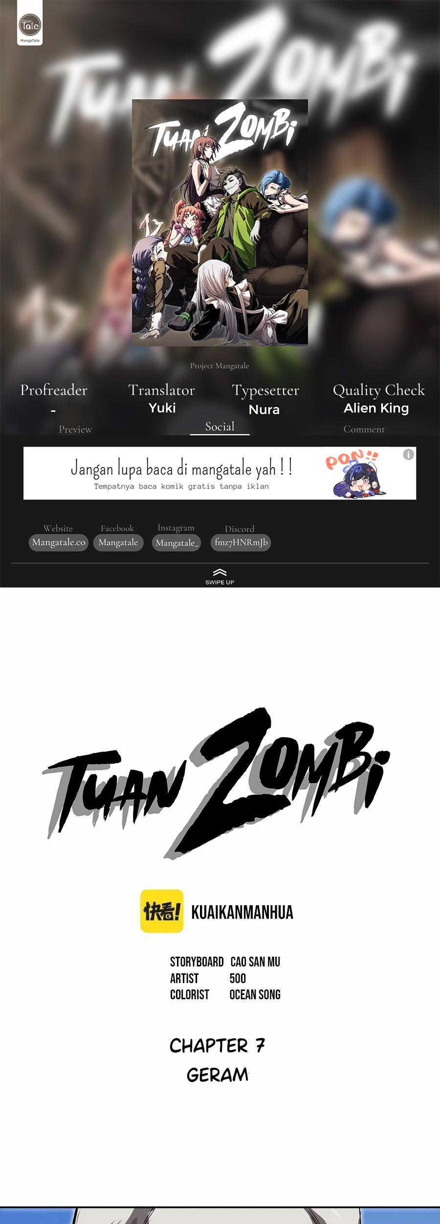 Komik Mr. Zombie Chapter 07 gambar nomor 1