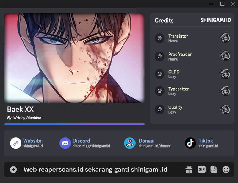 Komik Baek XX Chapter 13 gambar nomor 1