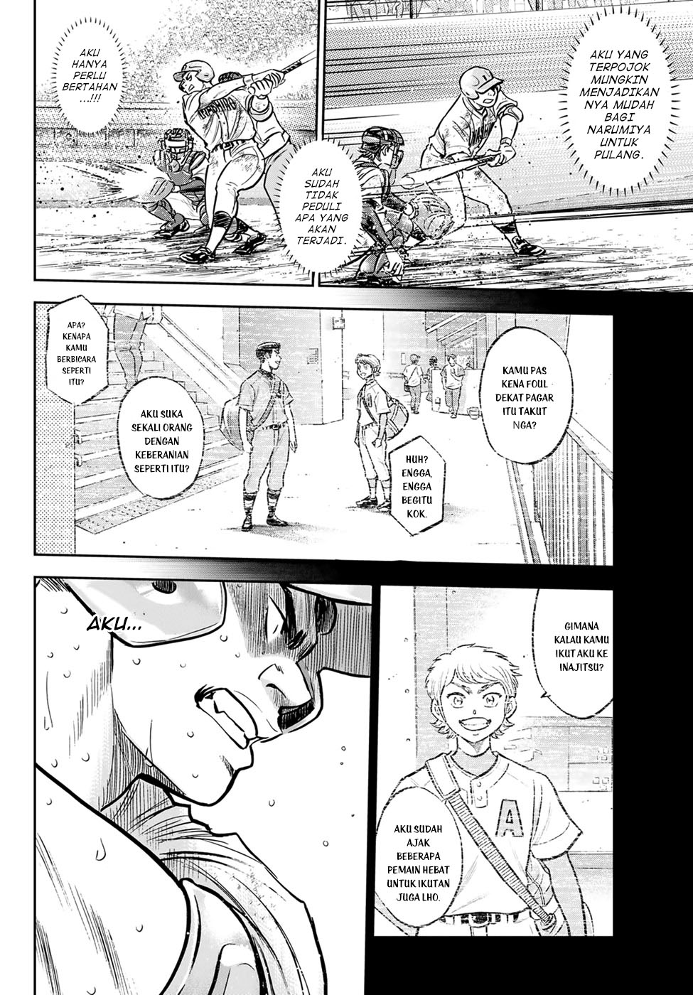 Diamond no Ace Act 2 Chapter 303 Gambar 11