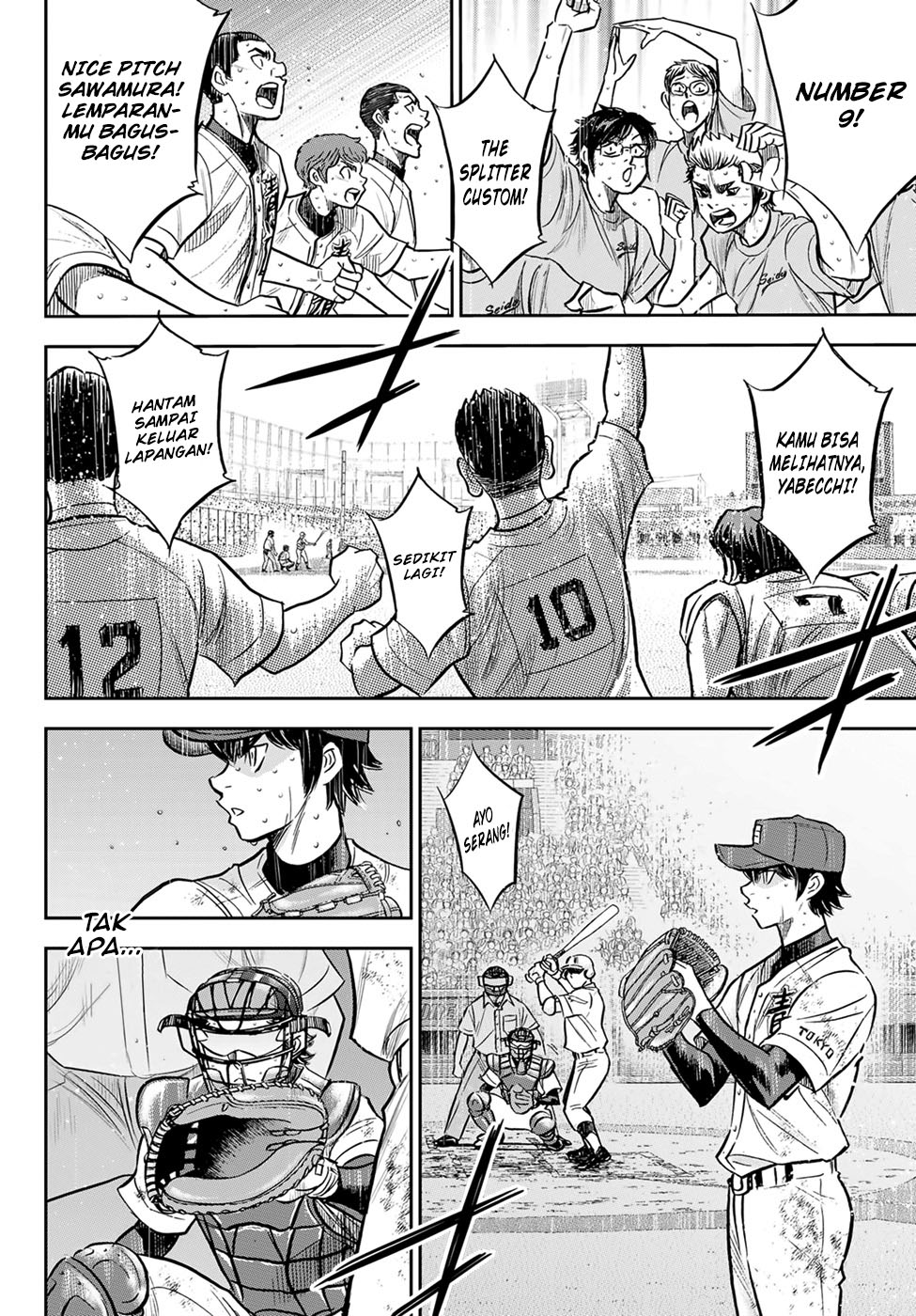 Diamond no Ace Act 2 Chapter 303 Gambar 7