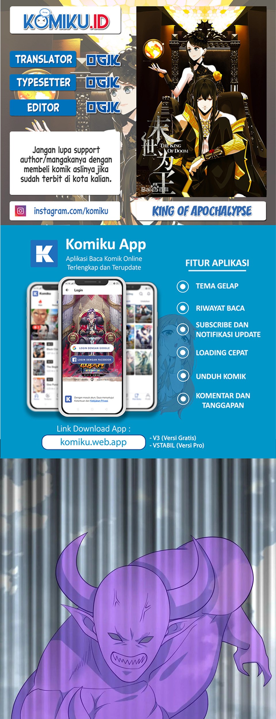 Komik King of Apocalypse Chapter 464 gambar nomor 1