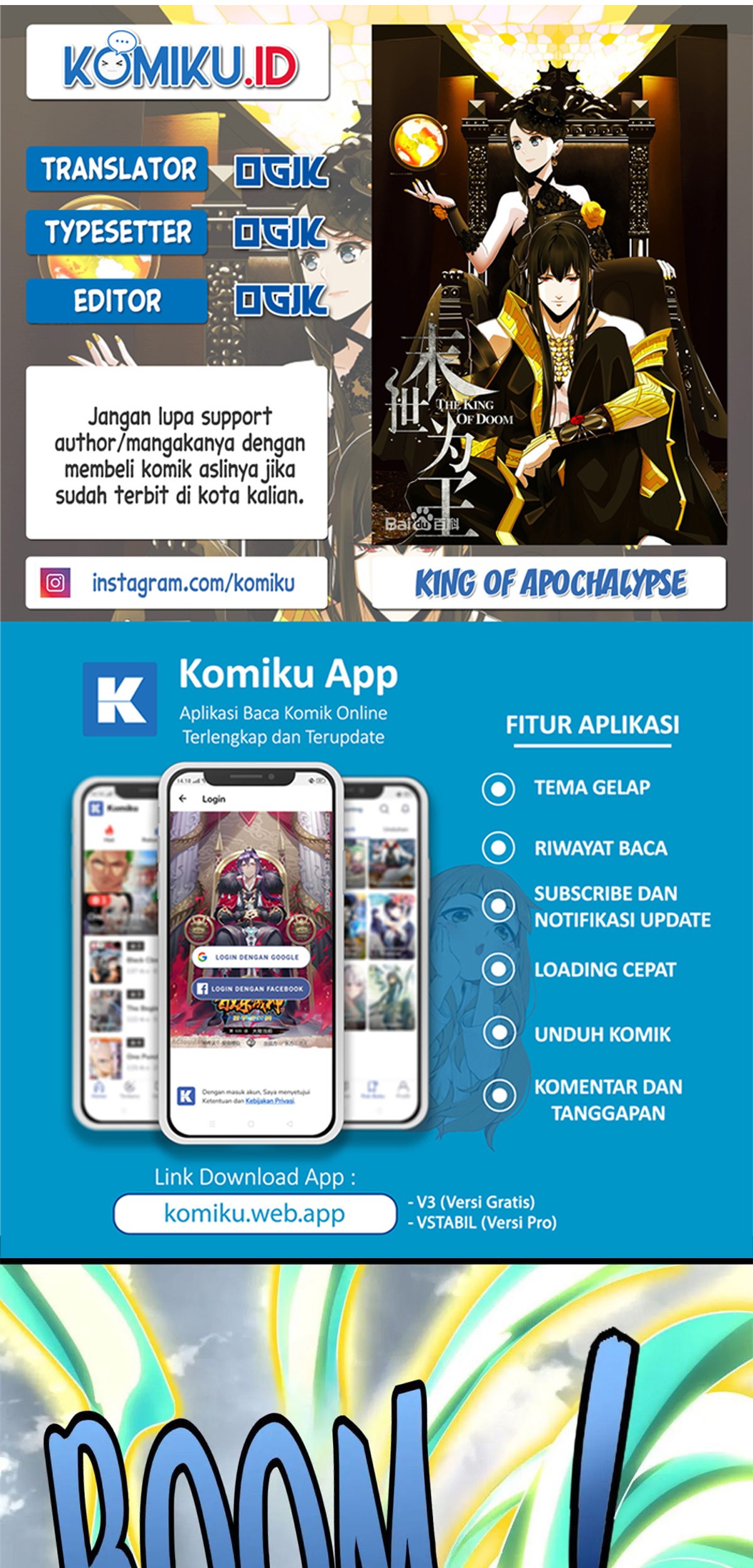 Komik King of Apocalypse Chapter 465 gambar nomor 1