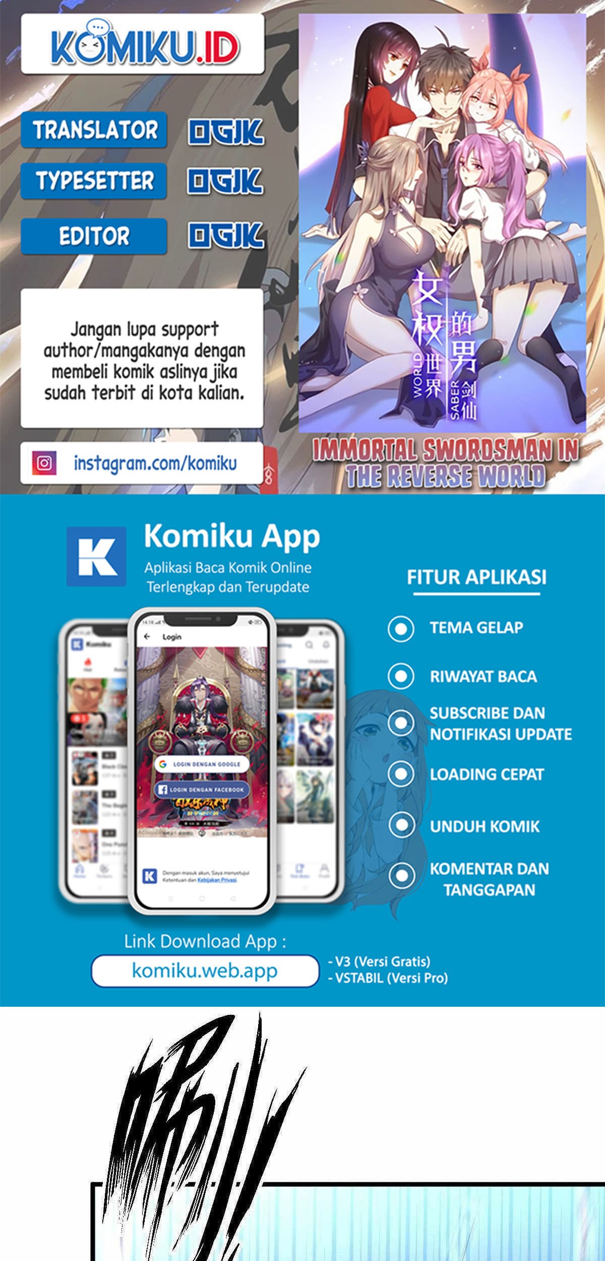 Komik Immortal Swordsman in The Reverse World Chapter 376 gambar nomor 1