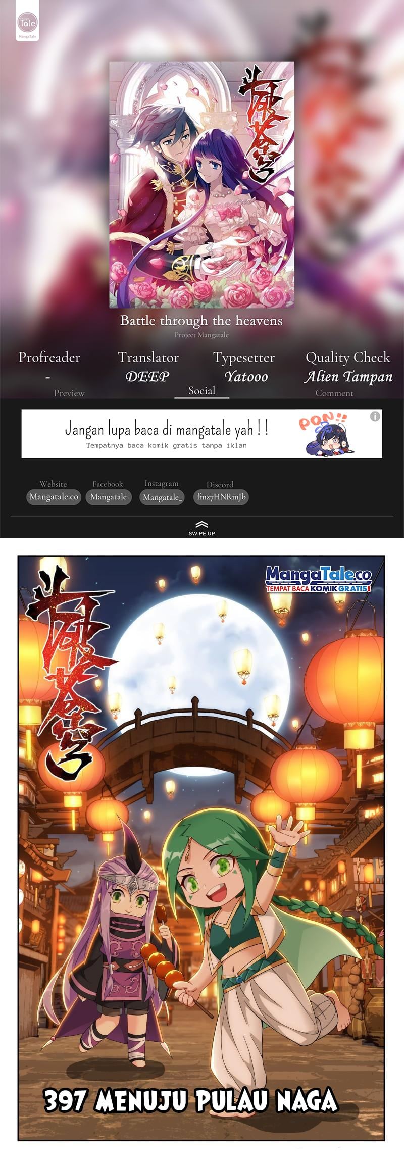 Komik Battle Through the Heavens Chapter 397 gambar nomor 1