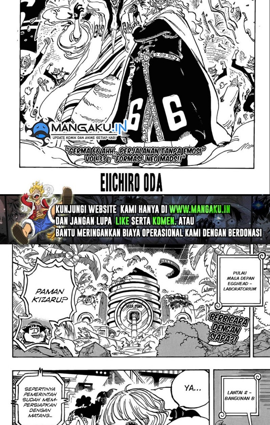 Manga One Piece Chapter 1078 gambar nomor 2