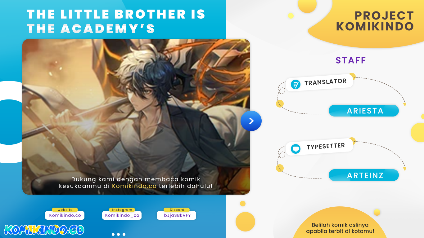 Komik The Little Brother Is the Academy’s Hotshot Chapter 03 gambar nomor 1