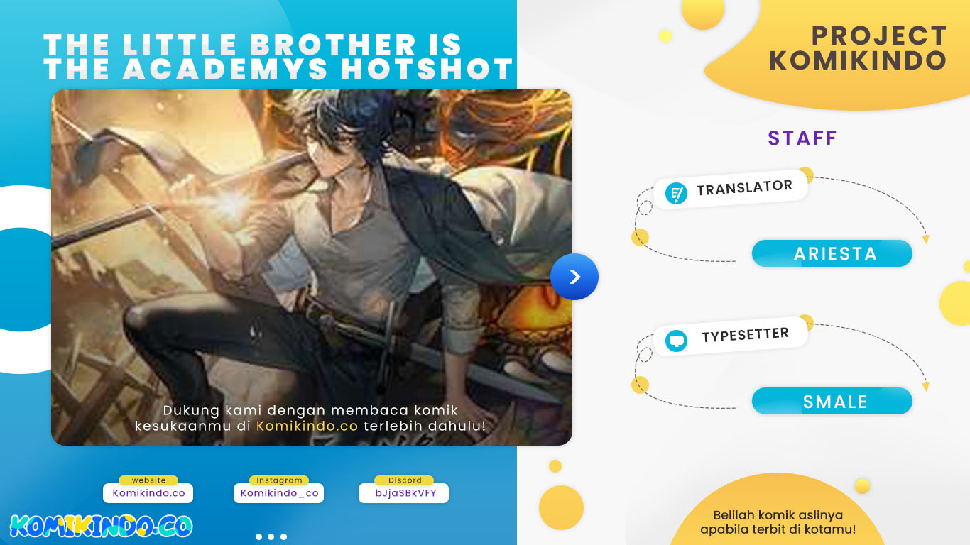 Komik The Little Brother Is the Academy’s Hotshot Chapter 02 gambar nomor 1