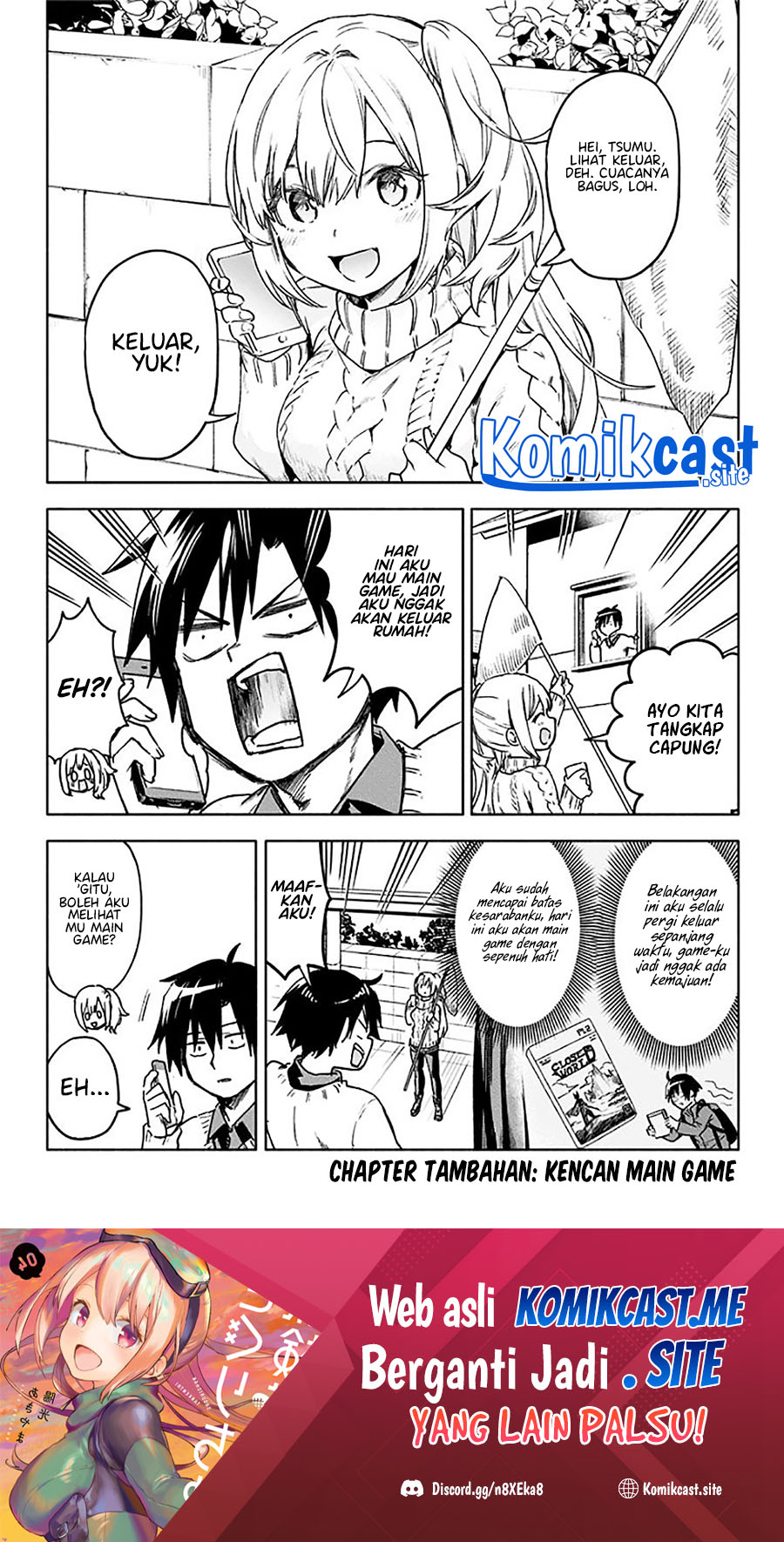 Saguri-chan Tankentai Chapter 35.5 Gambar 3