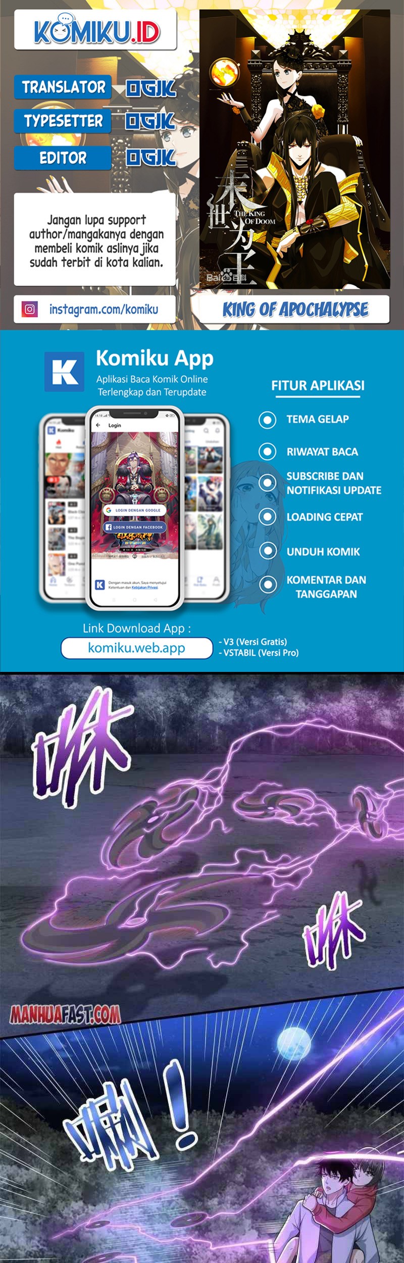 Komik King of Apocalypse Chapter 444 gambar nomor 1