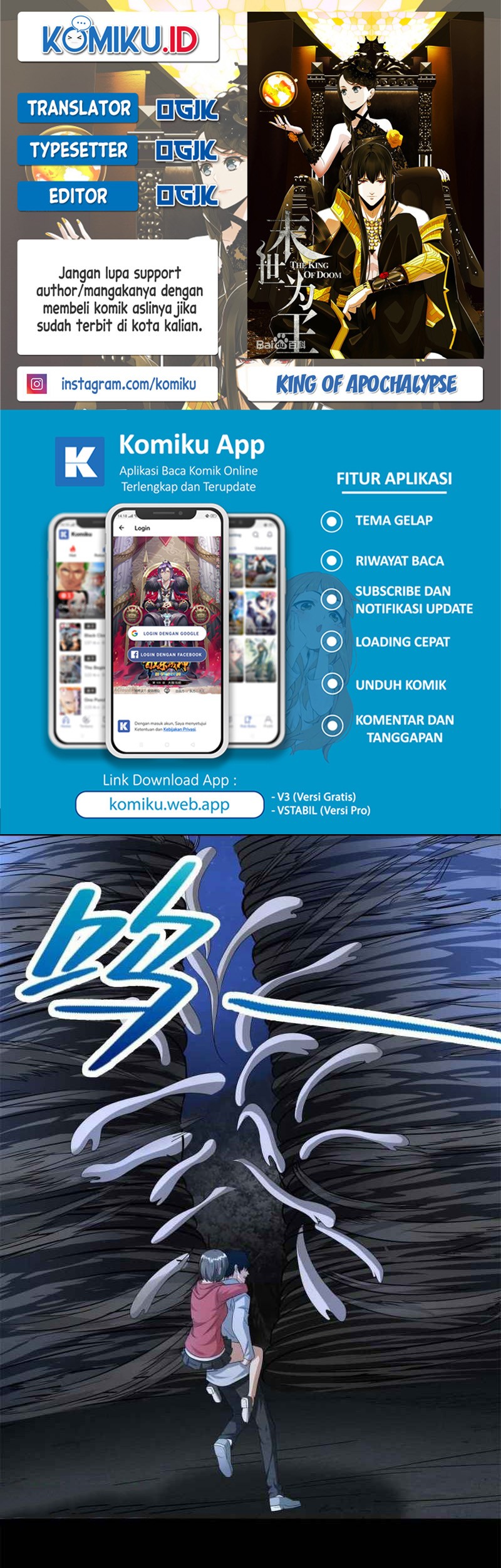 Komik King of Apocalypse Chapter 443 gambar nomor 1