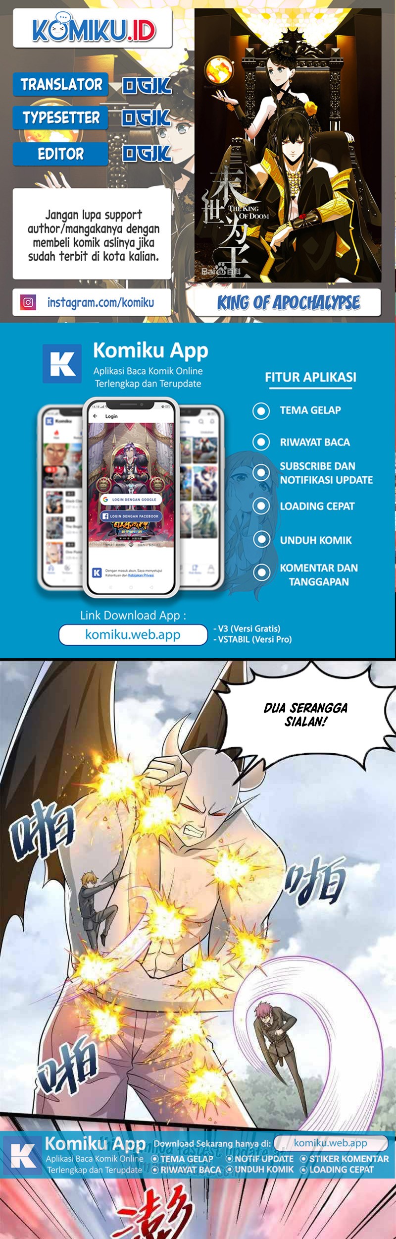 Komik King of Apocalypse Chapter 449 gambar nomor 1