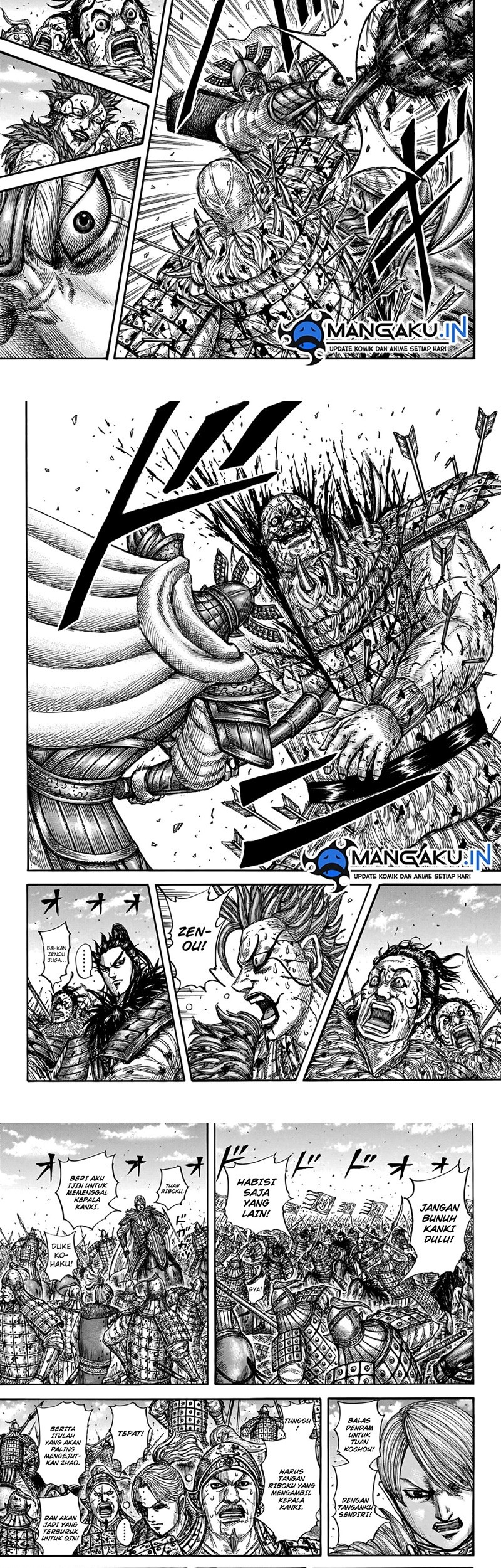 Kingdom Chapter 748 Gambar 5