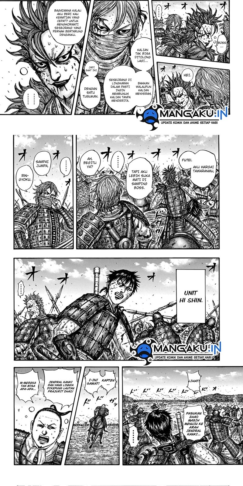 Kingdom Chapter 748 Gambar 6
