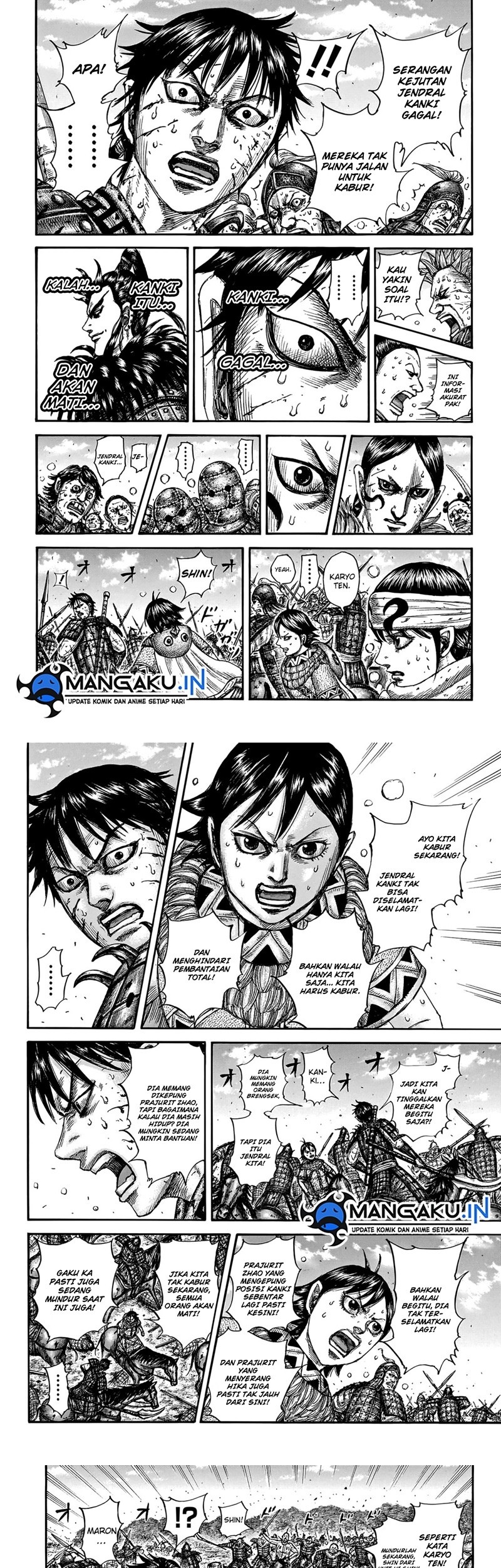 Kingdom Chapter 748 Gambar 7