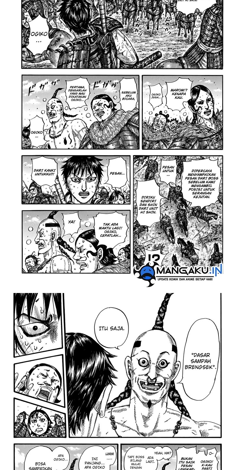 Kingdom Chapter 748 Gambar 8