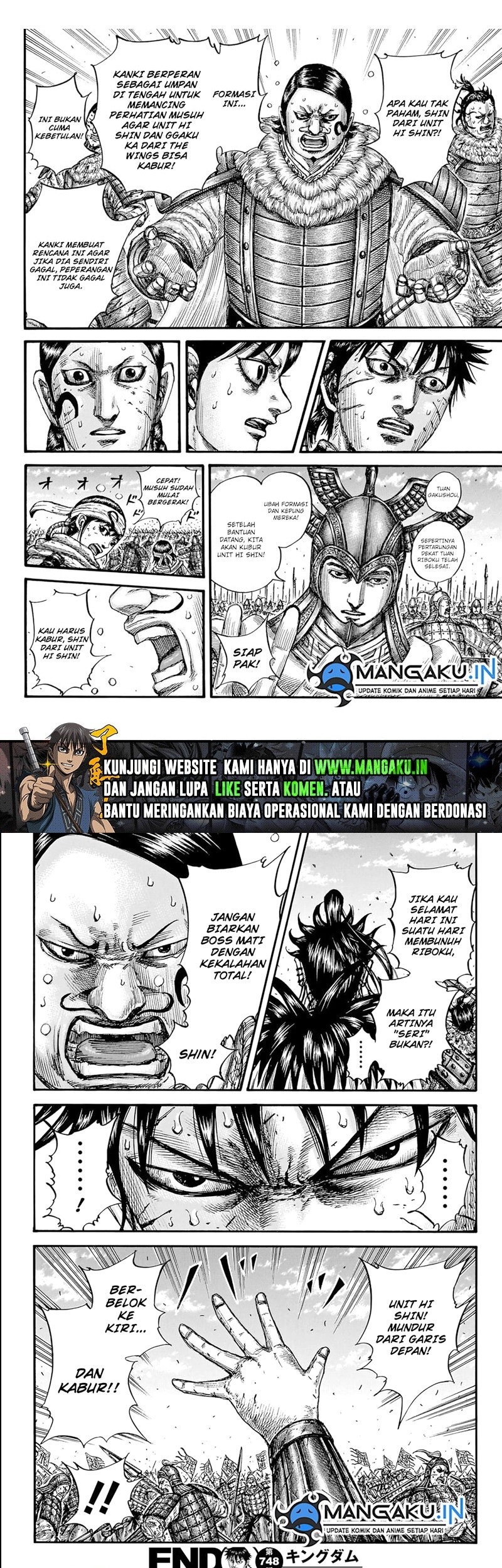Kingdom Chapter 748 Gambar 11