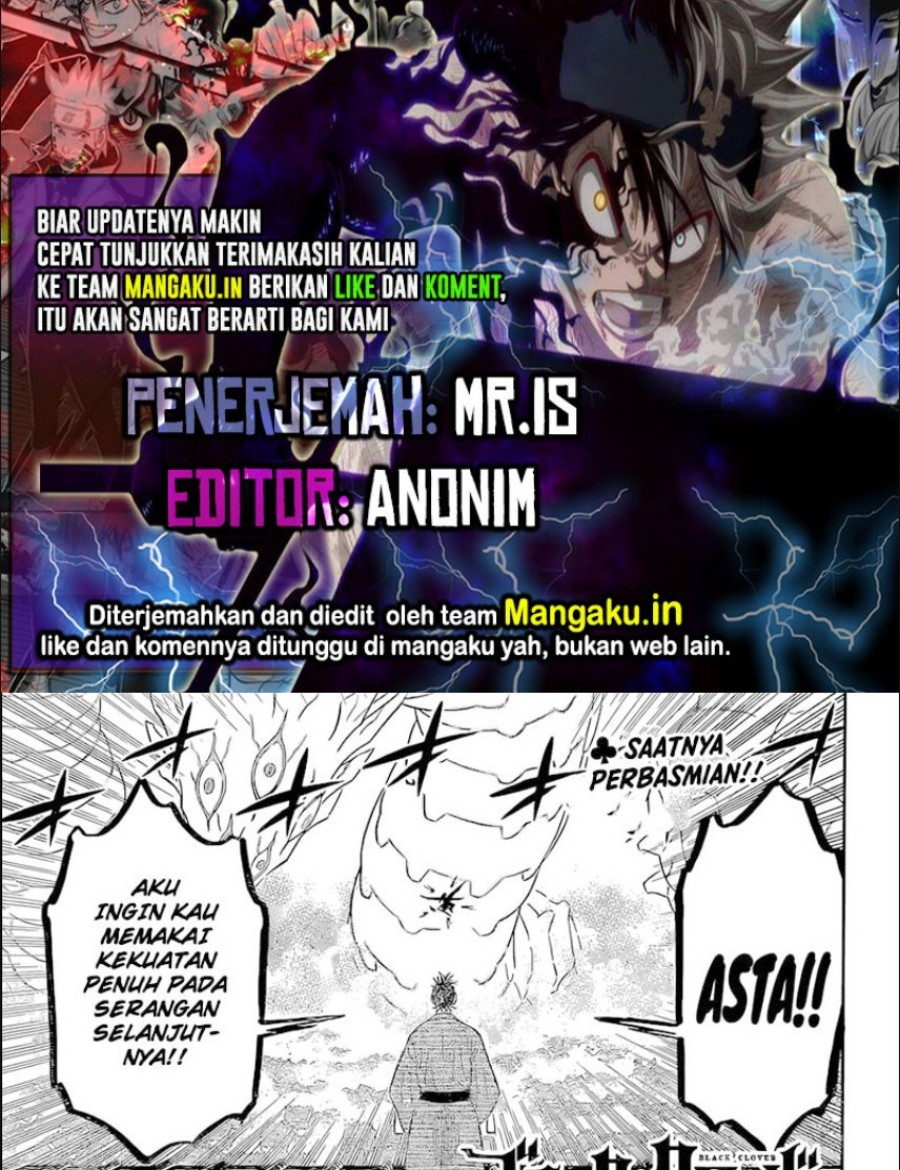 Komik Black Clover Chapter 352 gambar nomor 1