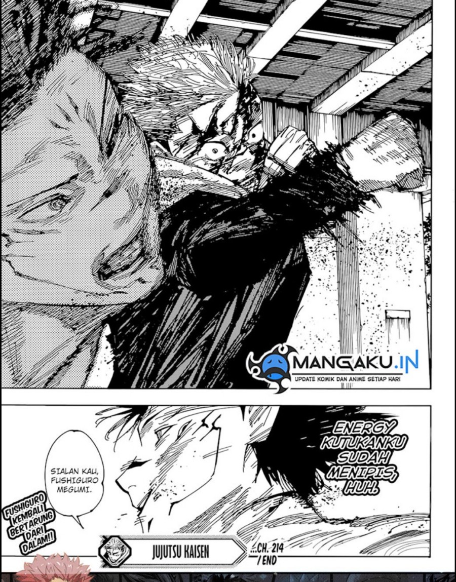 Jujutsu Kaisen Chapter 214 Gambar 19