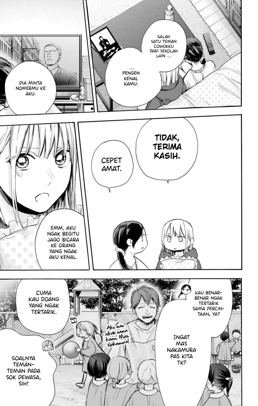 Ao no Hako Chapter 66 Gambar 16