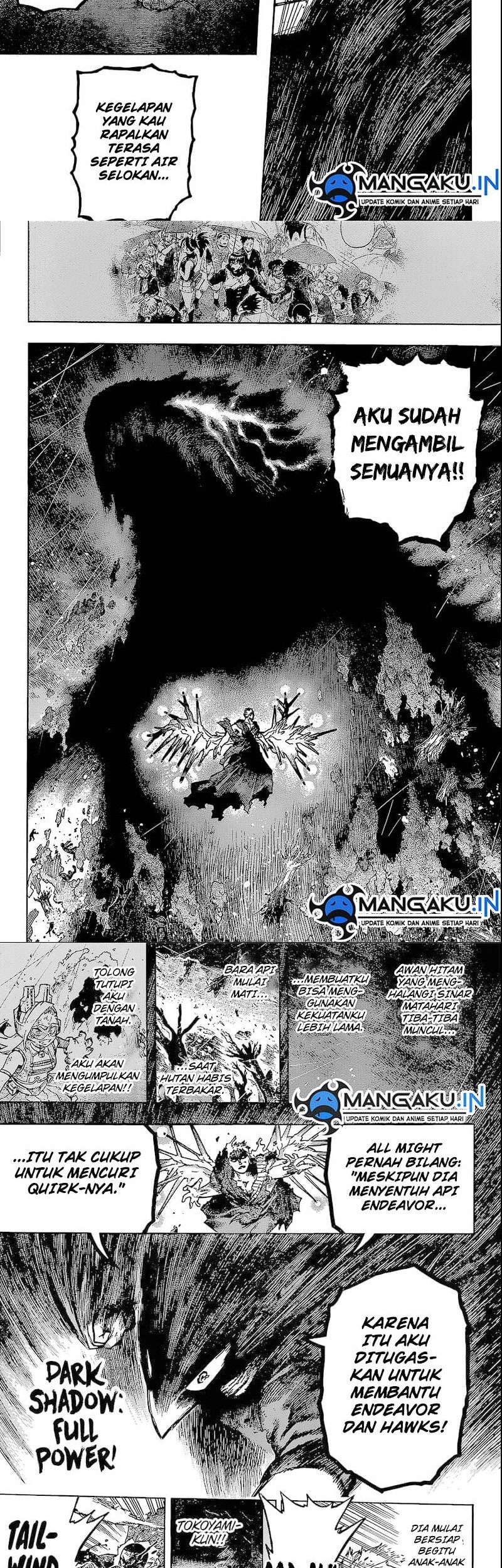 Boku no Hero Academia Chapter 381 Gambar 8