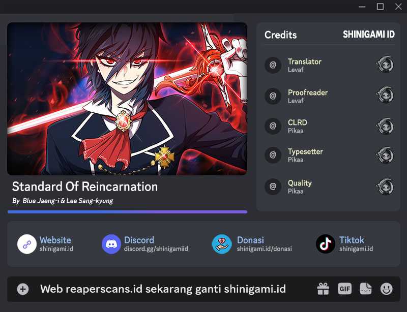Komik Standard of Reincarnation Chapter 48 gambar nomor 1