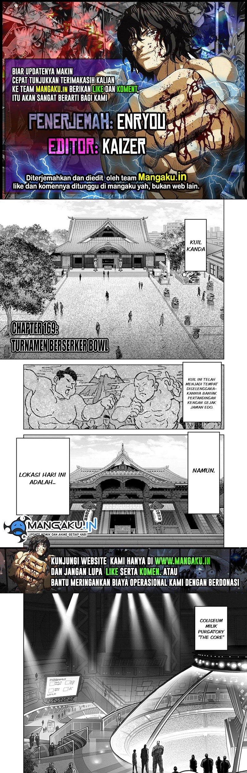 Komik Kengan Omega Chapter 169 gambar nomor 1