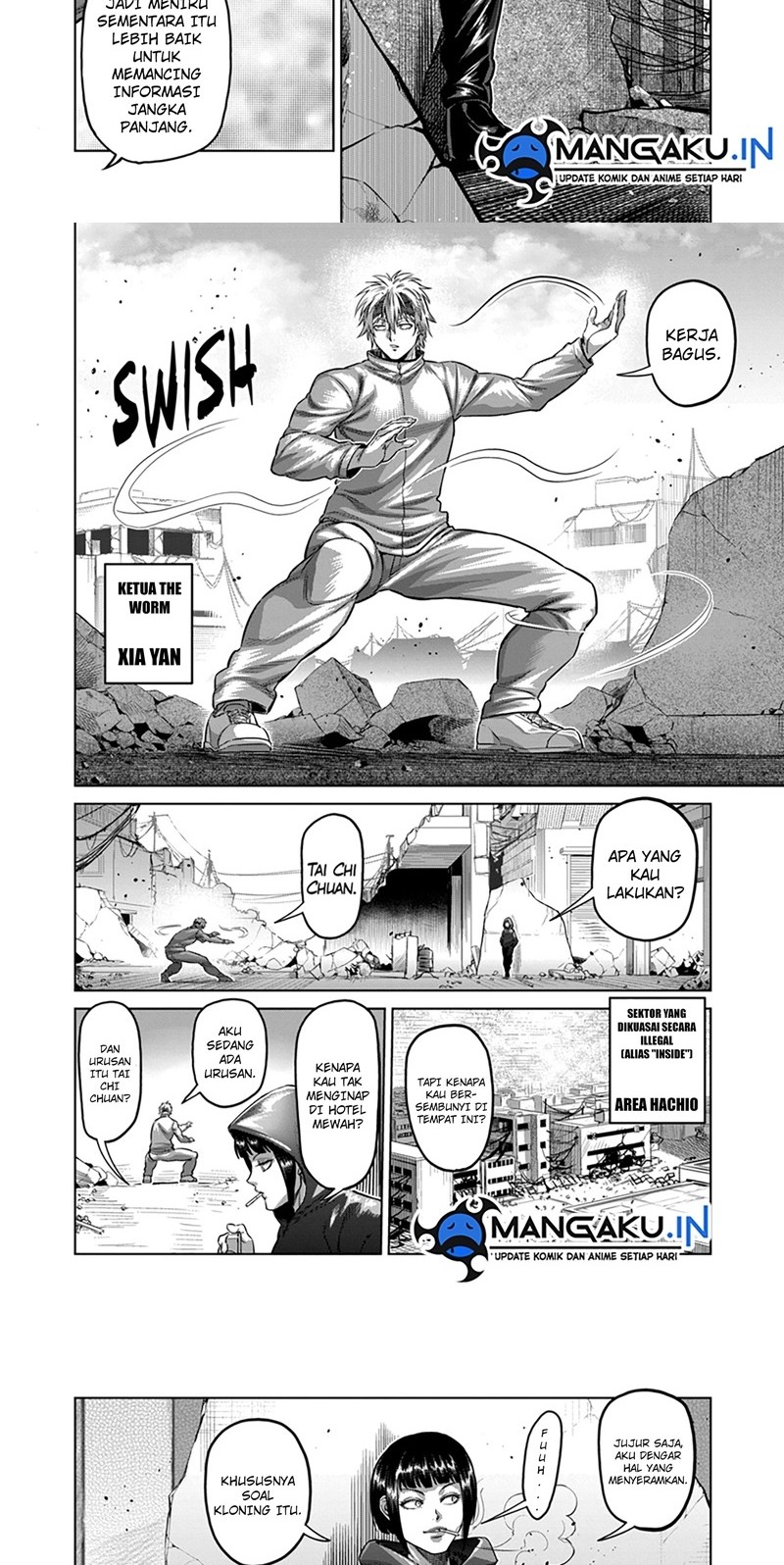 Kengan Omega Chapter 169 Gambar 6