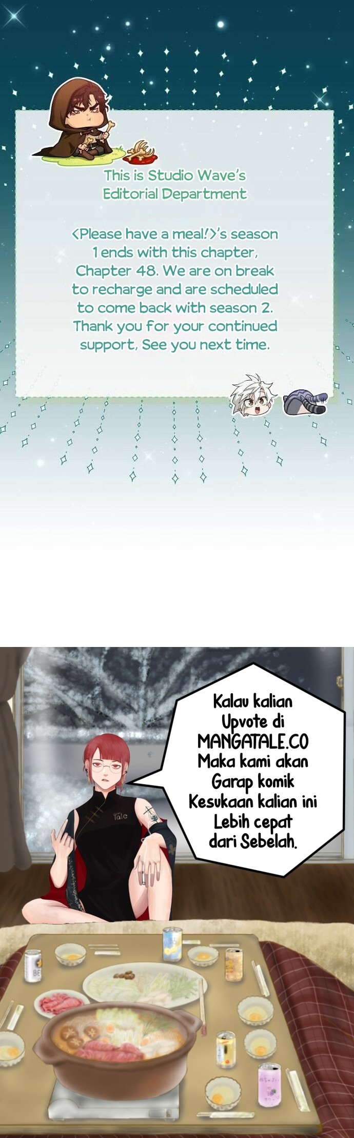 Please Have a Meal Chapter 48 Gambar 49