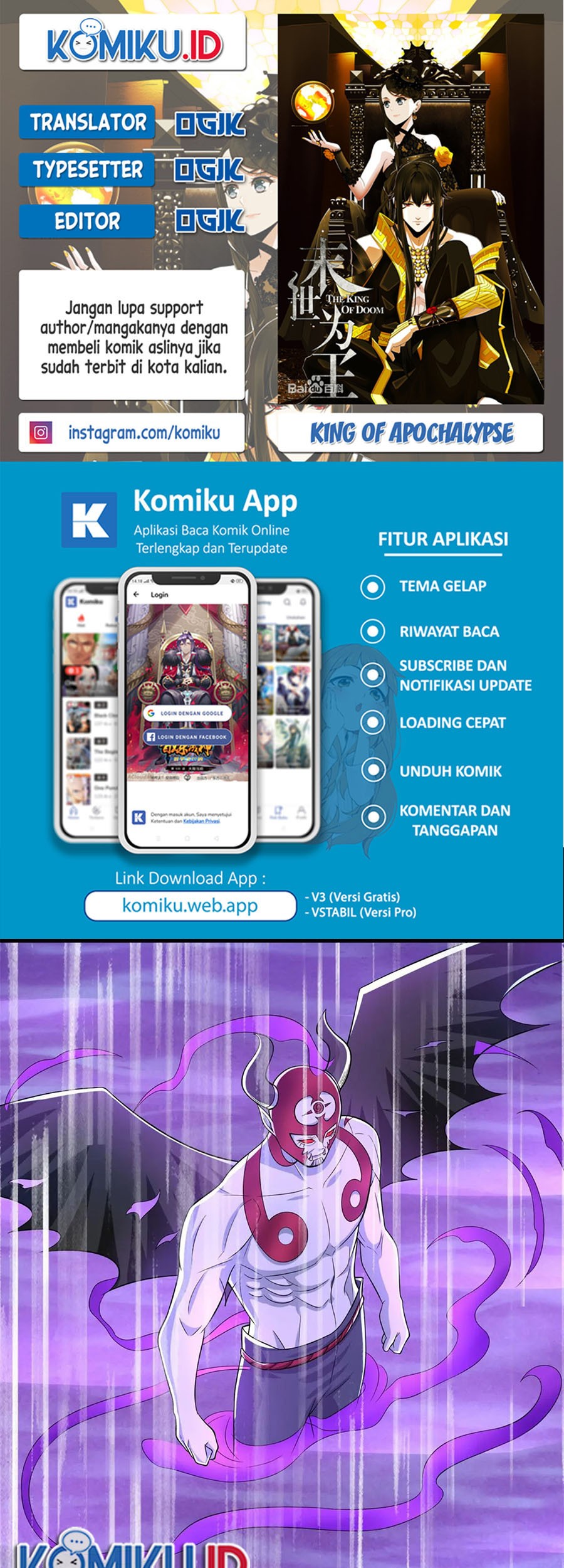 Komik King of Apocalypse Chapter 472 gambar nomor 1