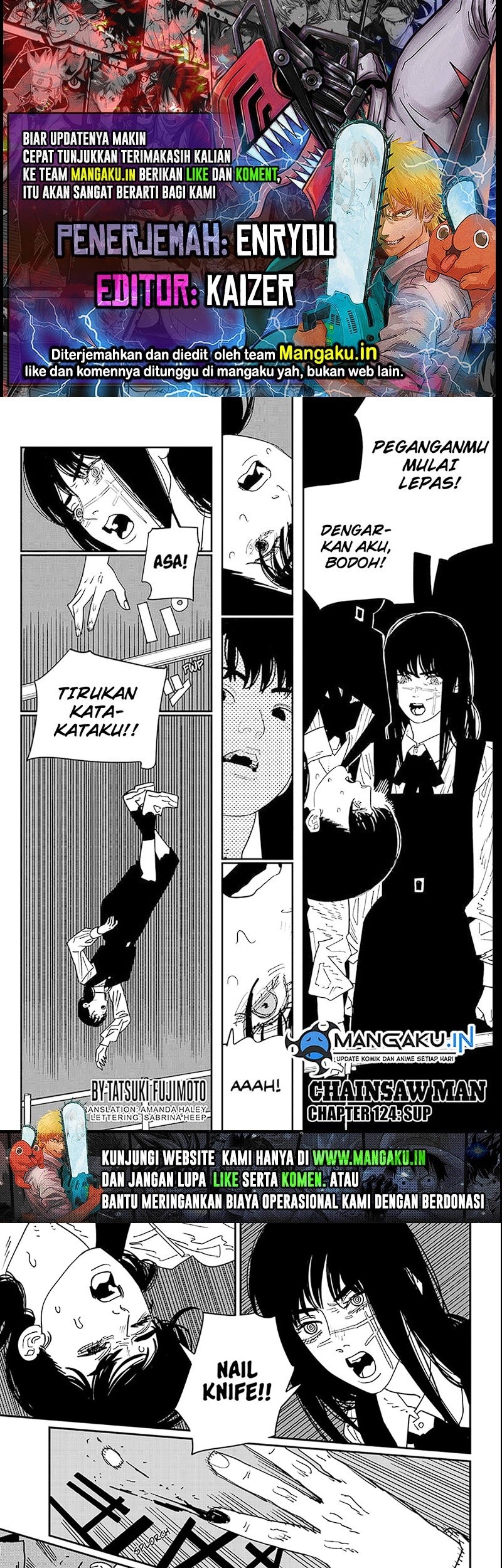 Komik Chainsaw Man Chapter 124 gambar nomor 1