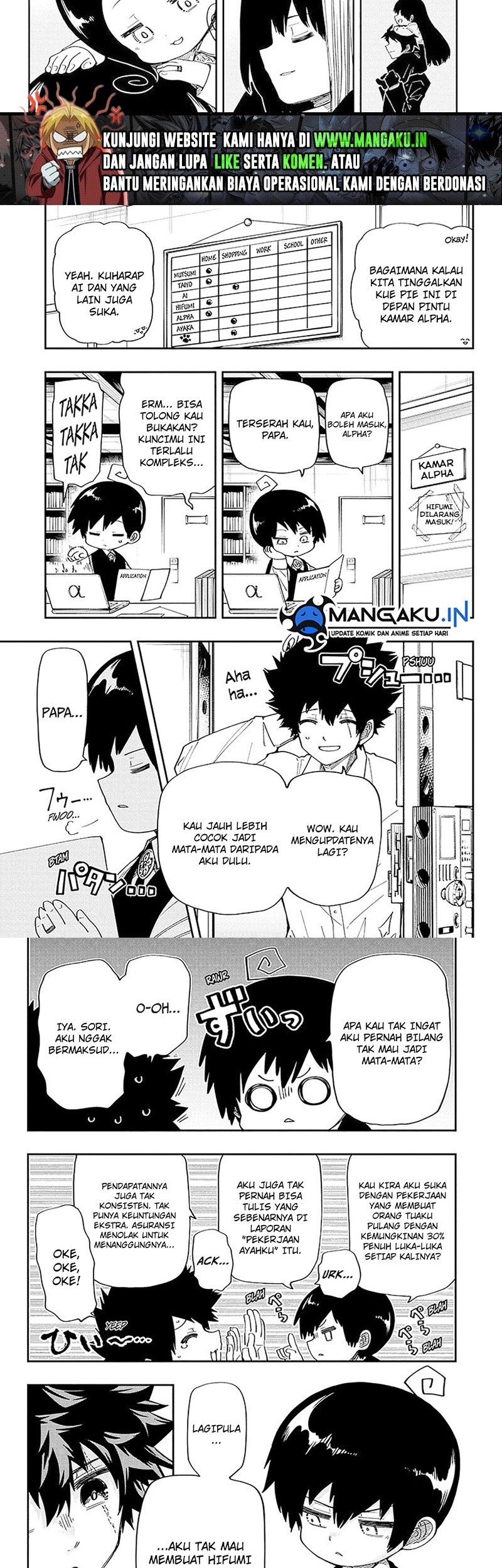 Mission: Yozakura Family Chapter 171 Gambar 7