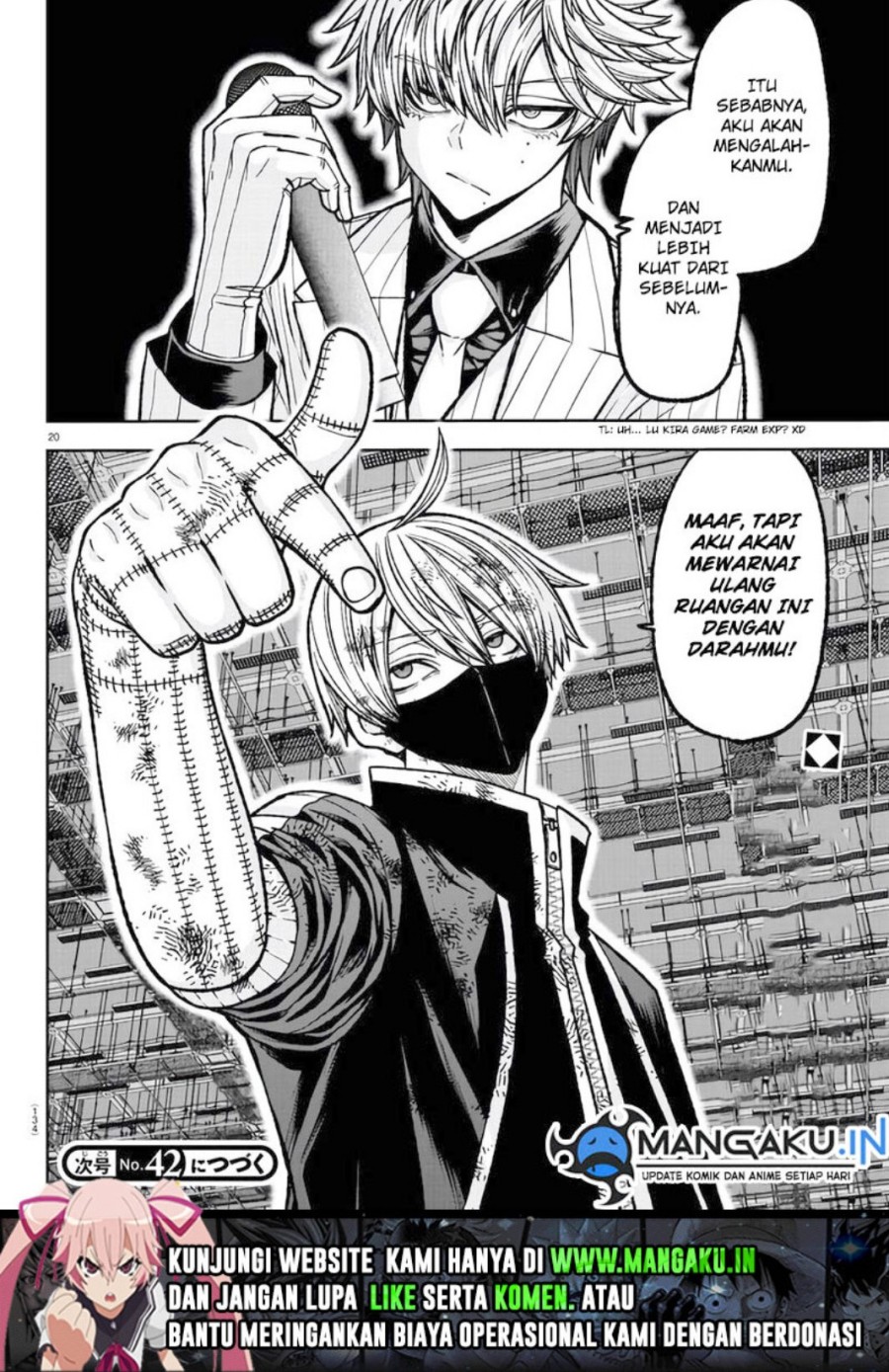 Tougen Anki Chapter 109 Gambar 18