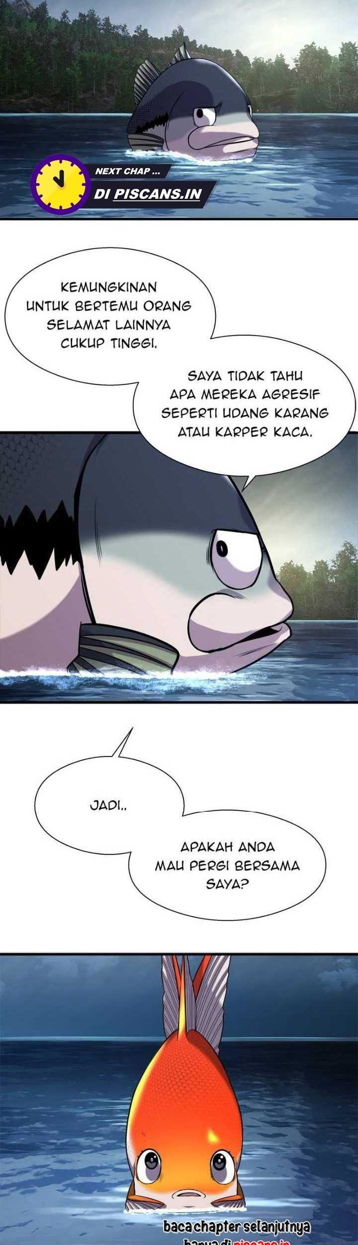Surviving as a Fish Chapter 39 Gambar 47