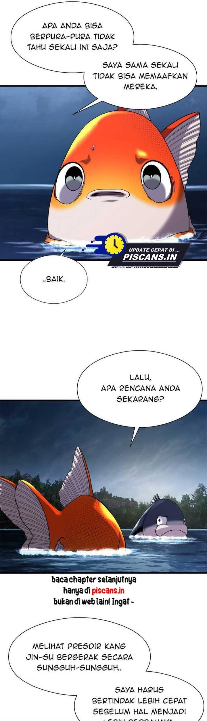 Surviving as a Fish Chapter 39 Gambar 45