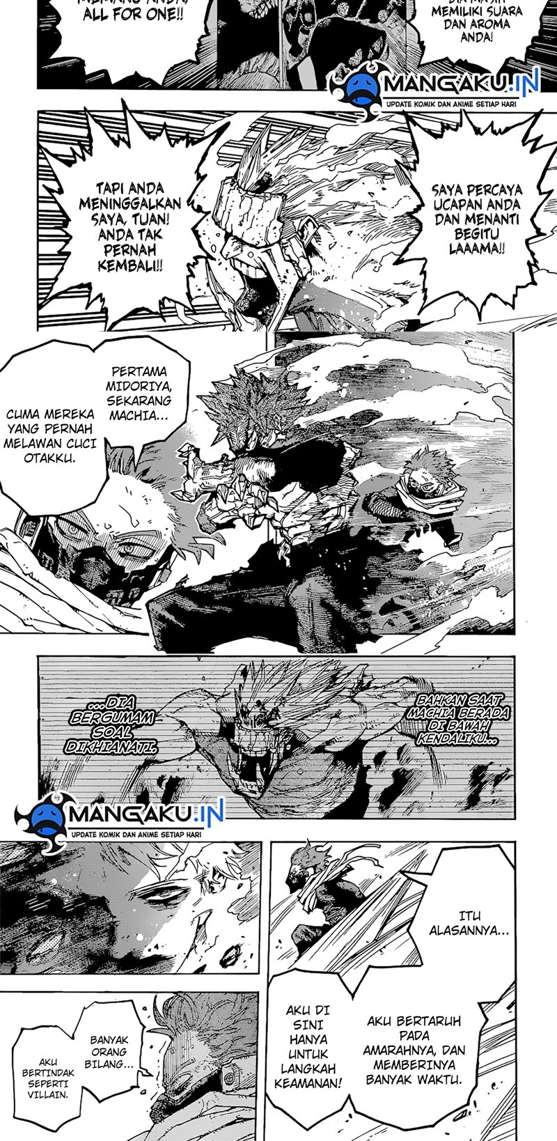 Boku no Hero Academia Chapter 384 Gambar 3