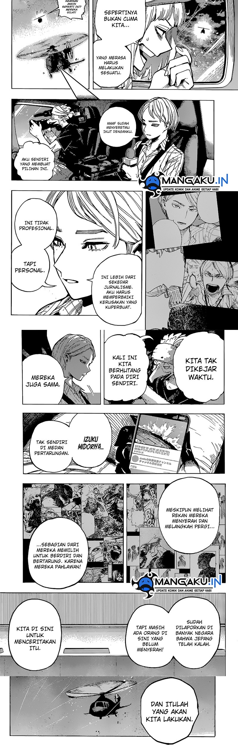 Boku no Hero Academia Chapter 384 Gambar 7