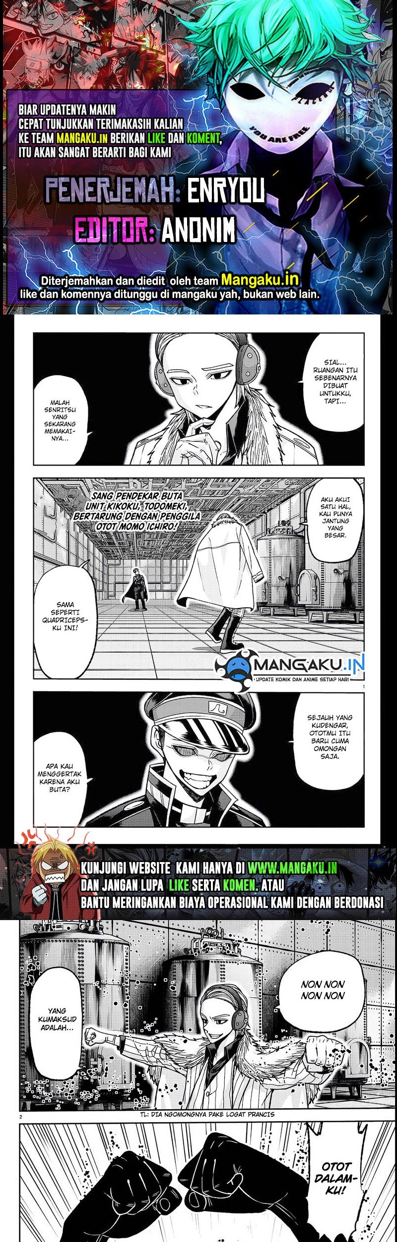 Komik Tougen Anki Chapter 110 gambar nomor 1