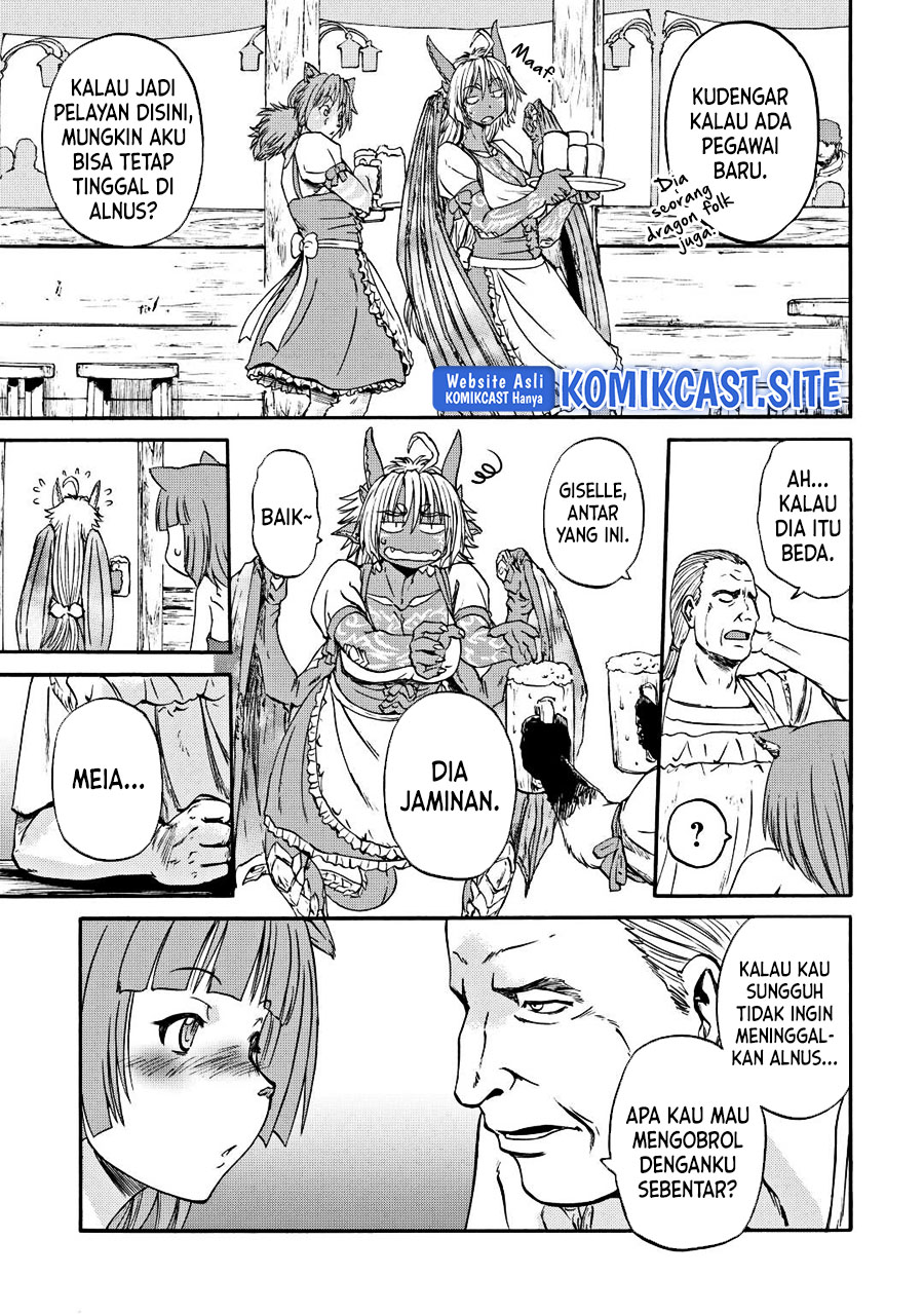 Gate – Jietai Kare no Chi nite Kaku Tatakeri Chapter 120 Gambar 19