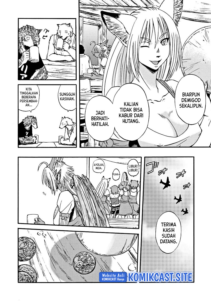 Gate – Jietai Kare no Chi nite Kaku Tatakeri Chapter 120 Gambar 22