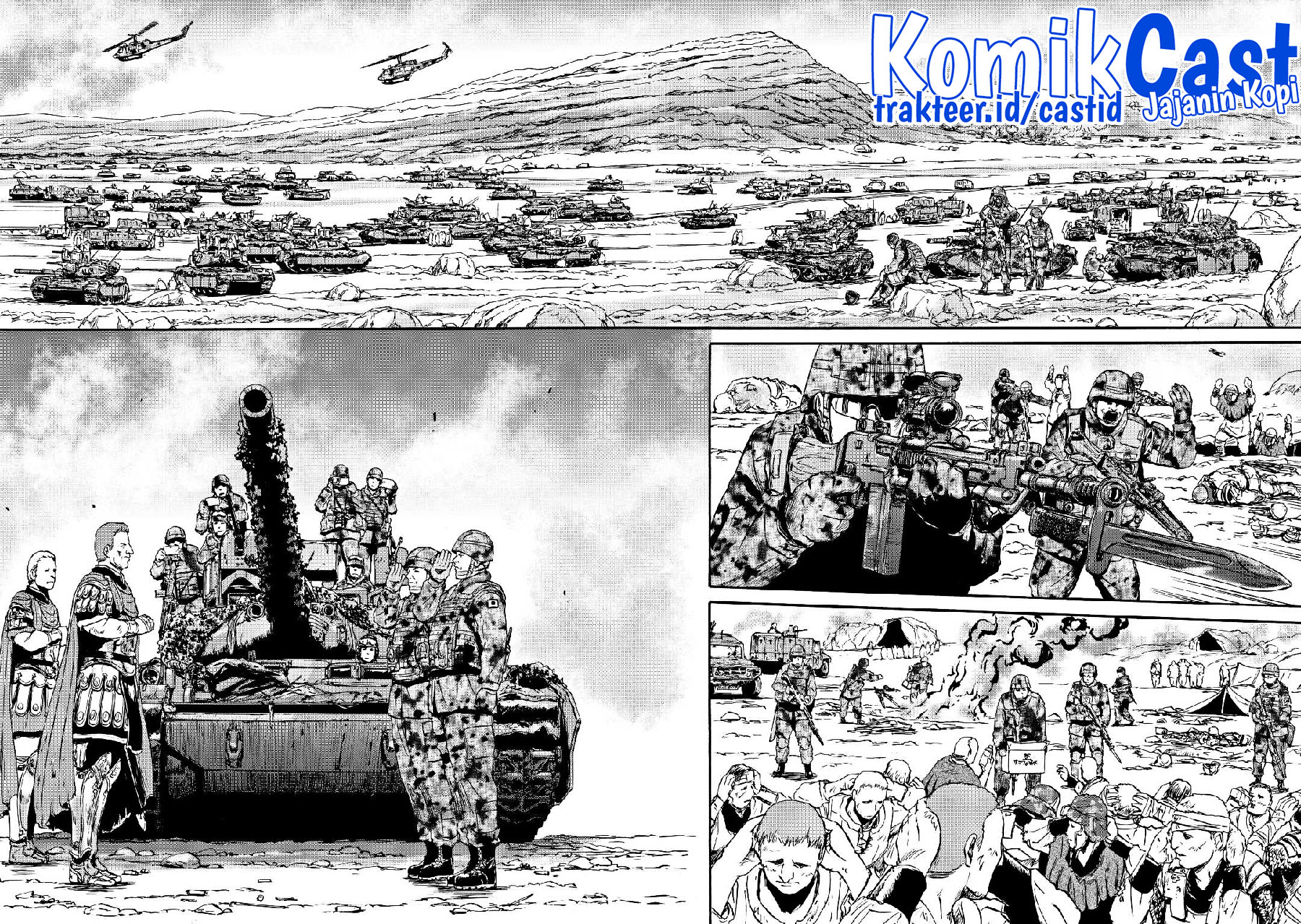 Gate – Jietai Kare no Chi nite Kaku Tatakeri Chapter 120 Gambar 3