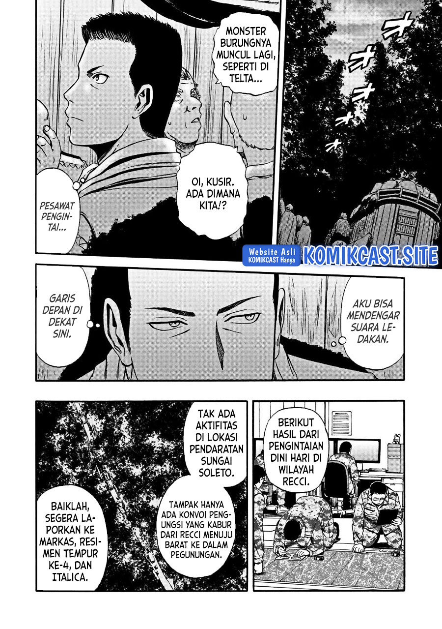 Gate – Jietai Kare no Chi nite Kaku Tatakeri Chapter 120 Gambar 6