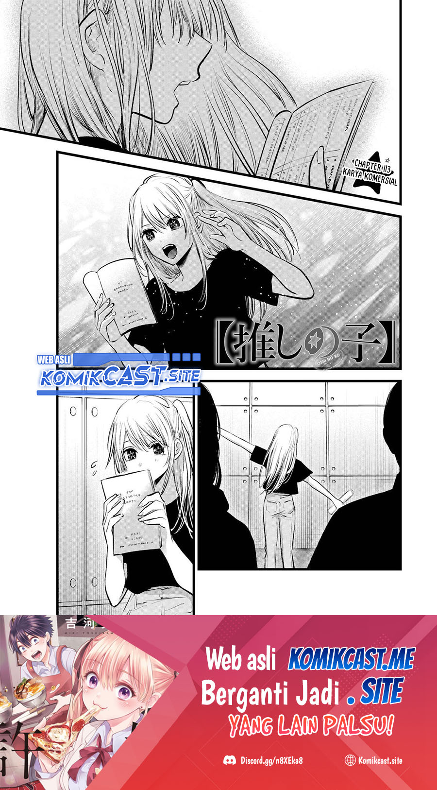 Manga Oshi no Ko Chapter 113 gambar nomor 2
