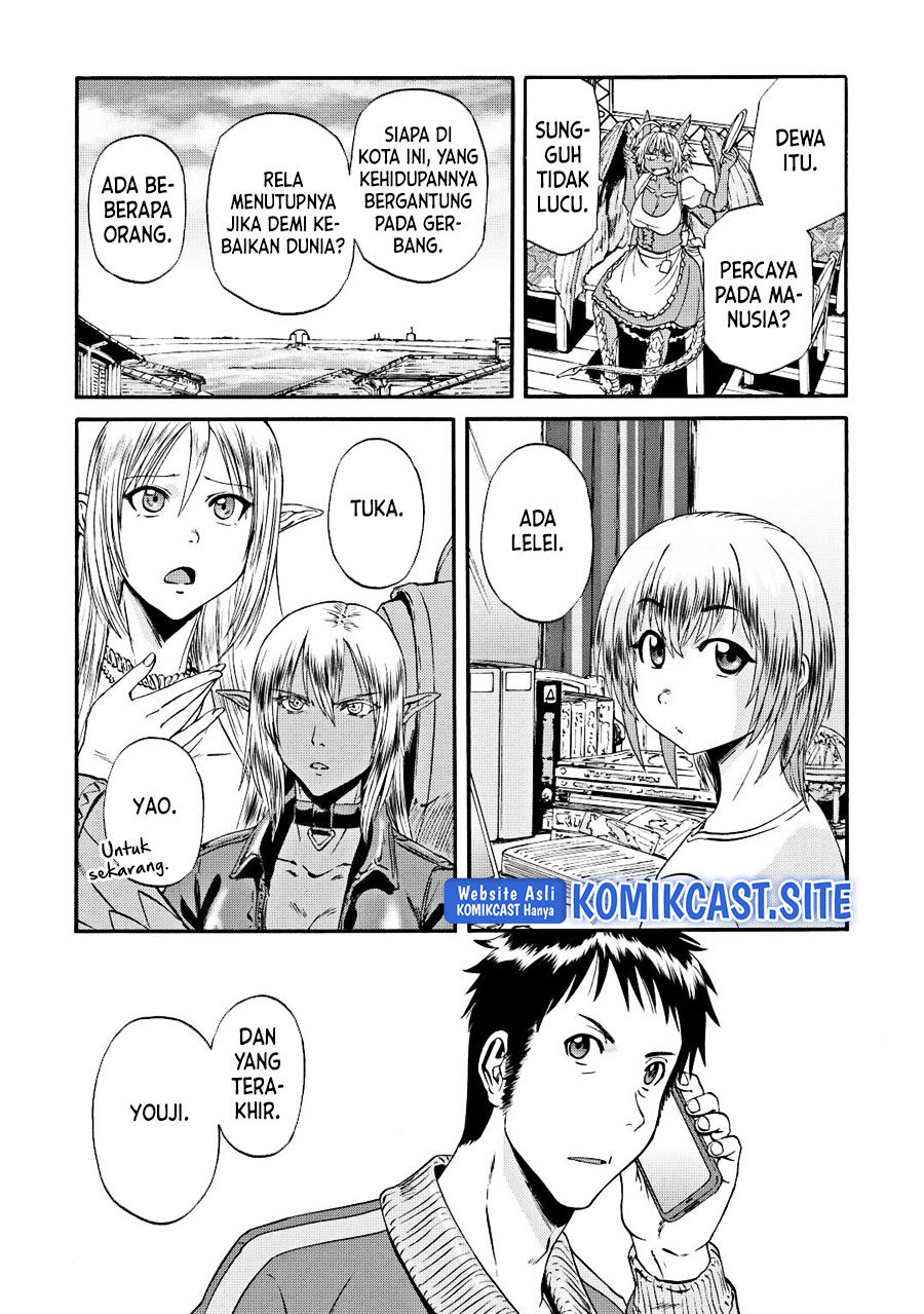 Gate – Jietai Kare no Chi nite Kaku Tatakeri Chapter 121 Gambar 14