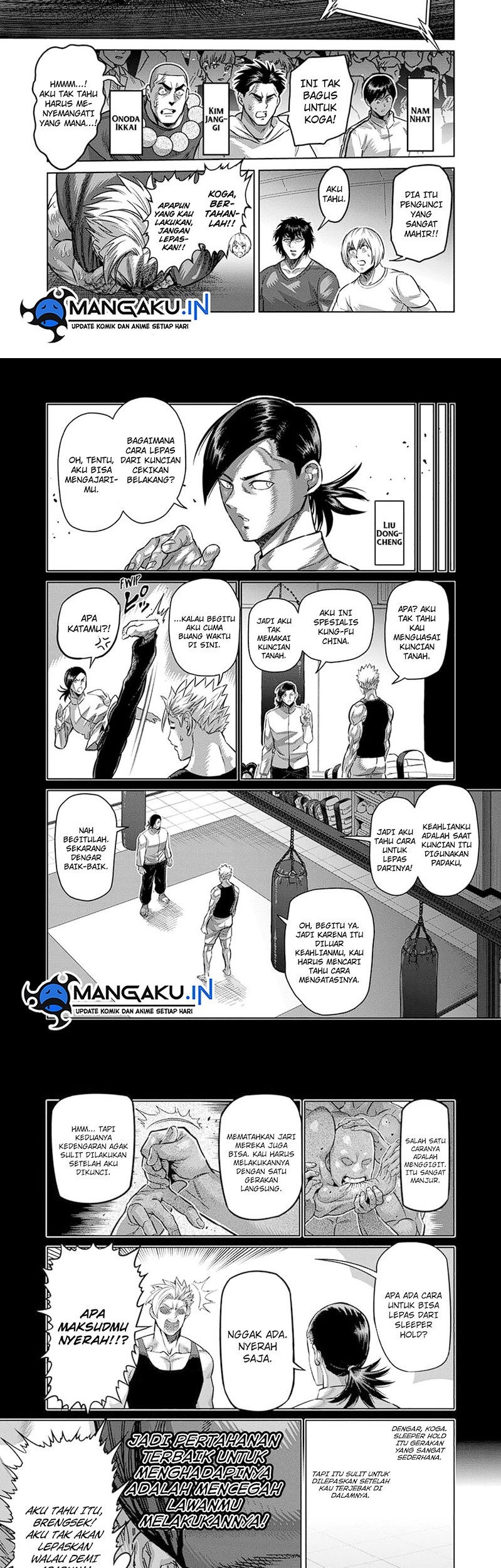 Kengan Omega Chapter 176 Gambar 8
