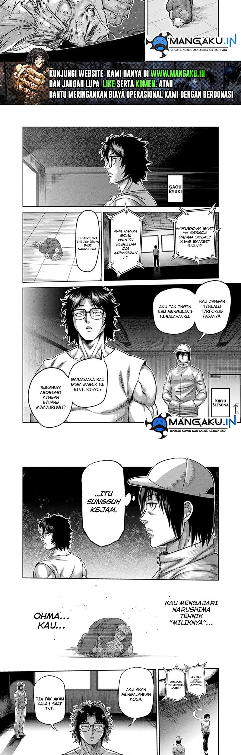 Kengan Omega Chapter 176 Gambar 10