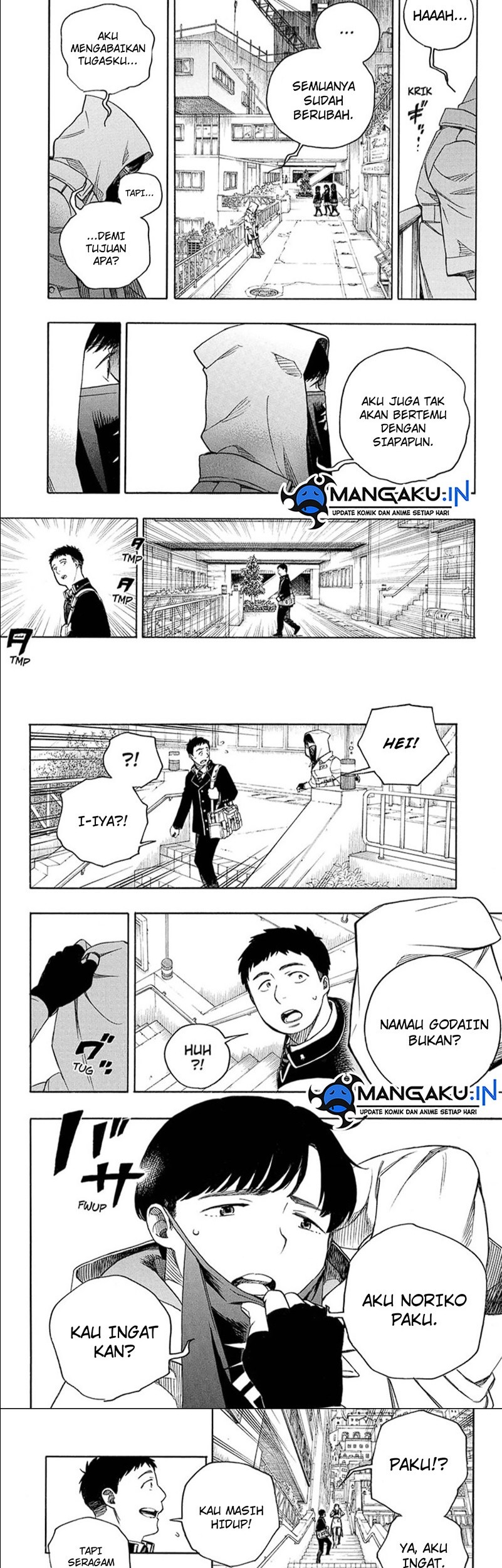 Ao no Exorcist Chapter 139.2 Gambar 9